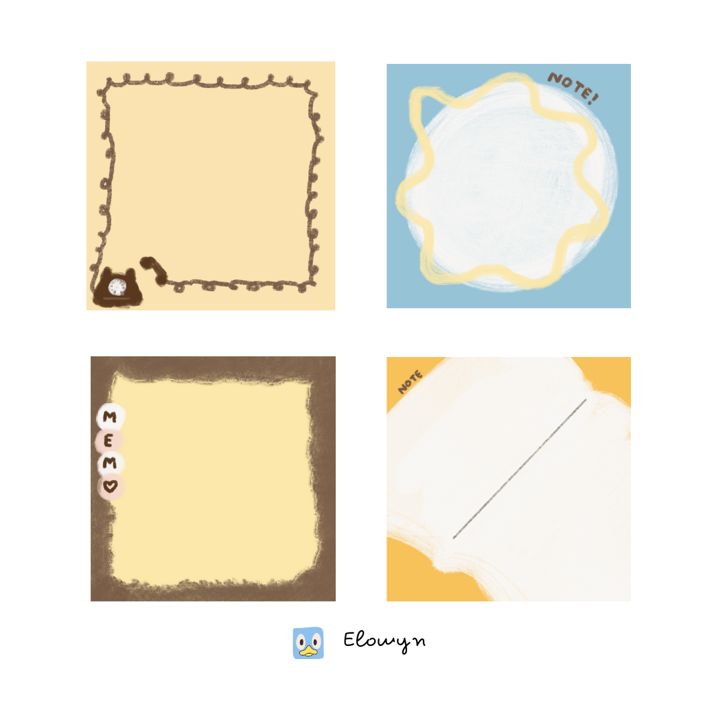 digital memo, elowyn, GoodNotes