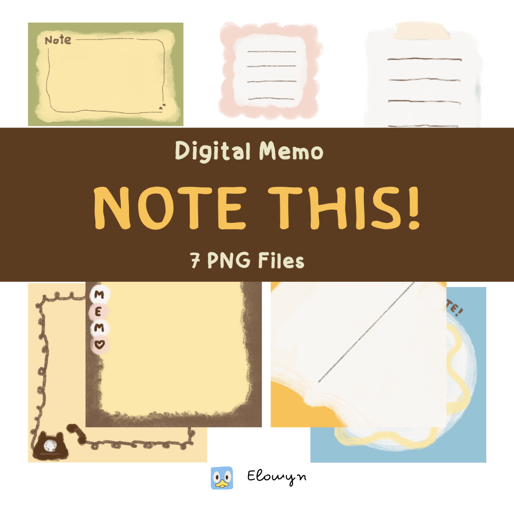 digital memo, elowyn, GoodNotes