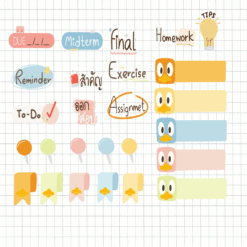 digital Sticker, GoodNotes, Elowyn