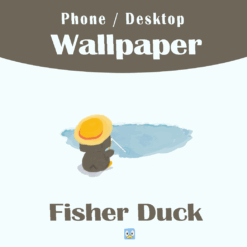Alternative view of Fisher Duck | Wallpaper