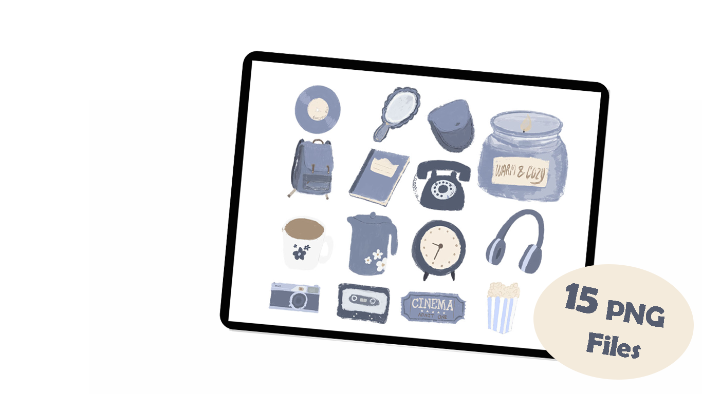 digital sticker for GoodNotes