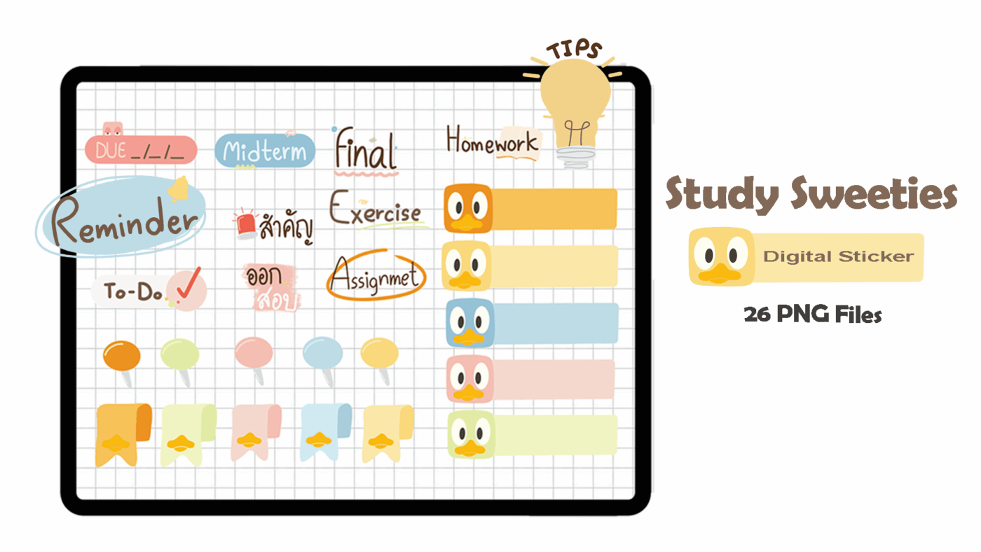 digital sticker,goodnote